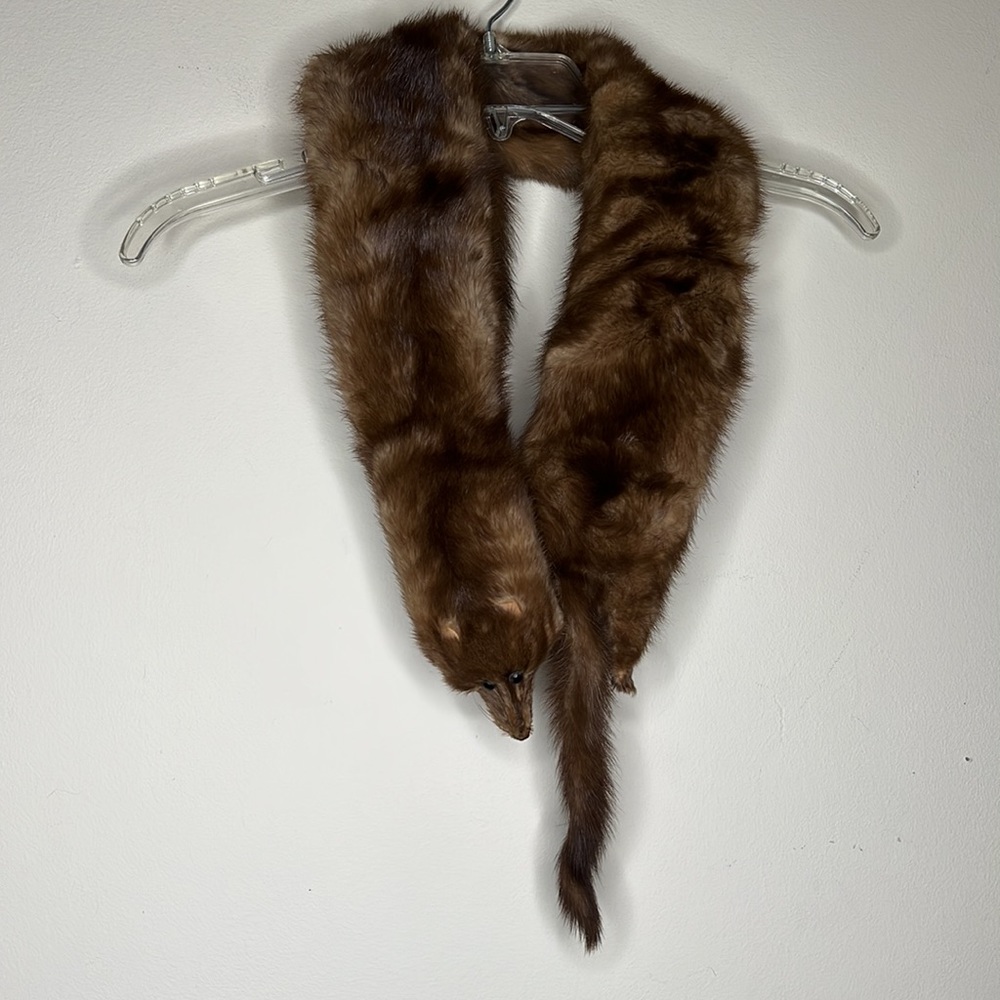 Vintage Fur collar scarf - Picture 8 of 8